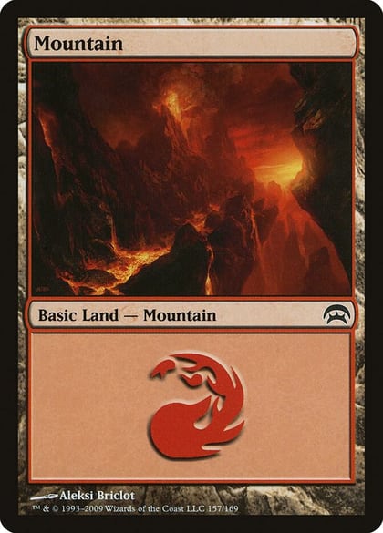 Mountain (157), Planechase 157