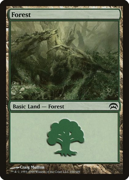 Forest (166), Planechase 166