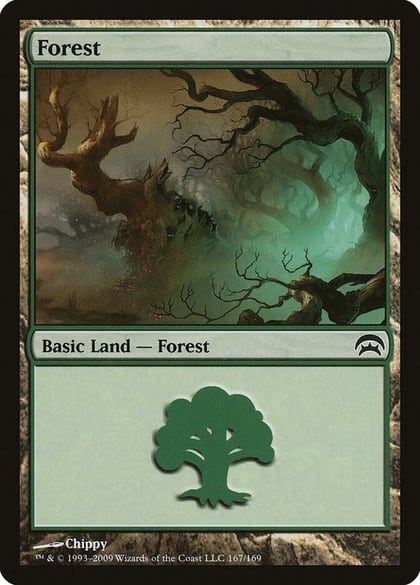 Forest (167), Planechase 167