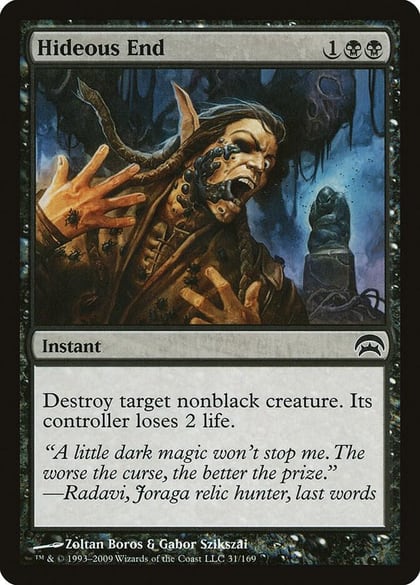 Hideous End, Planechase 31