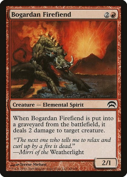 Bogardan Firefiend, Planechase 48
