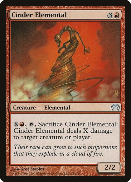 Cinder Elemental, Planechase 51