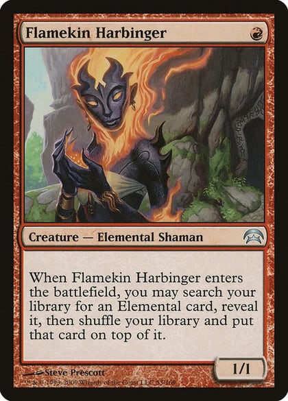 Flamekin Harbinger, Planechase 53