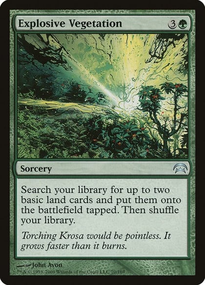 Explosive Vegetation, Planechase 70