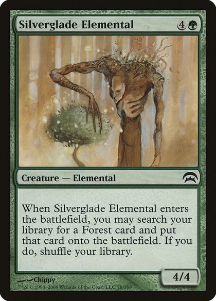 Silverglade Elemental, Planechase 78