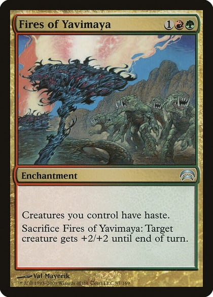 Fires of Yavimaya, Planechase 87