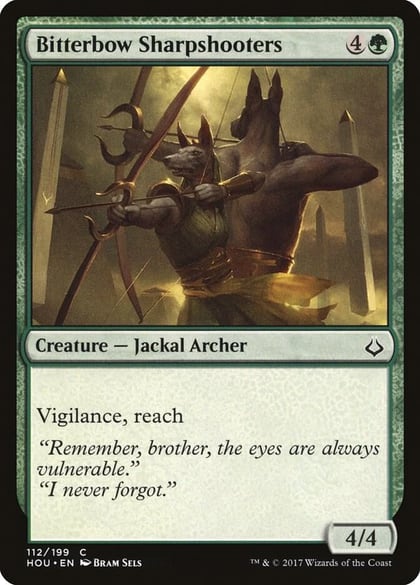 Bitterbow Sharpshooters, Hour of Devastation 112