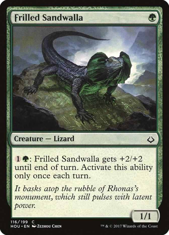 Frilled Sandwalla, Hour of Devastation 116