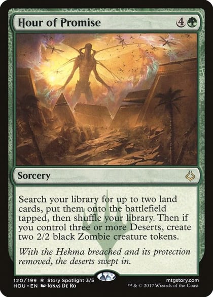 Hour of Promise, Hour of Devastation 120