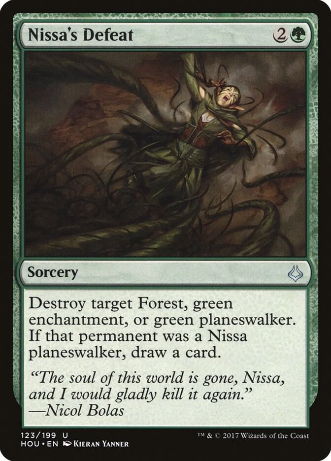 Nissa's Defeat, Hour of Devastation 123