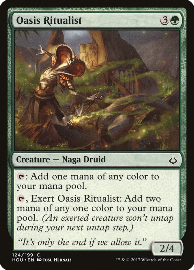 Oasis Ritualist, Hour of Devastation 124