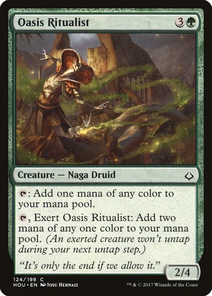 Oasis Ritualist, Hour of Devastation 124