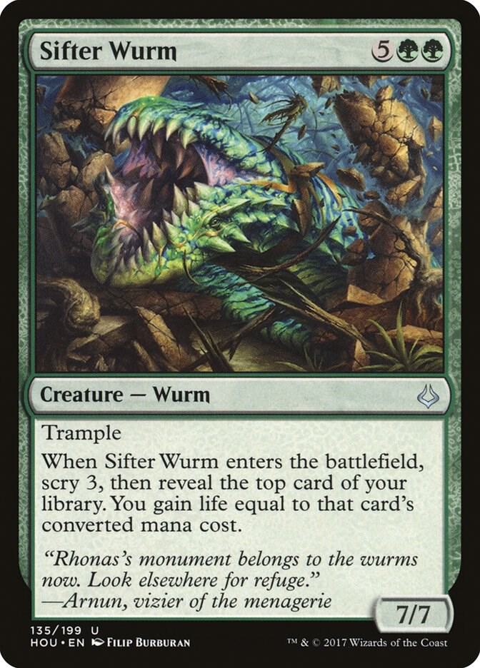 Sifter Wurm, Hour of Devastation 135