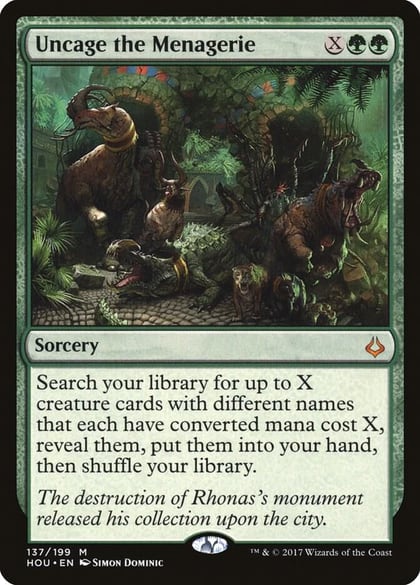 Uncage the Menagerie, Hour of Devastation 137