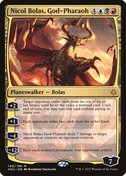 Nicol Bolas, God-Pharaoh, Hour of Devastation 140