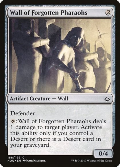 Wall of Forgotten Pharaohs, Hour of Devastation 168