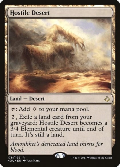 Hostile Desert, Hour of Devastation 178