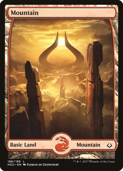 Mountain (188) - Full Art, Hour of Devastation 188