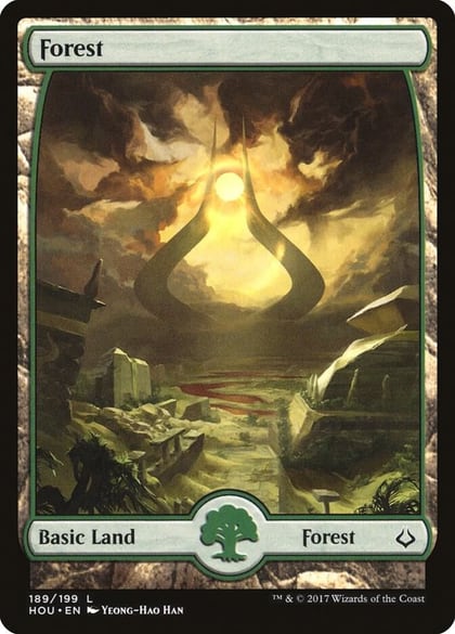 Forest (189) - Full Art, Hour of Devastation 189