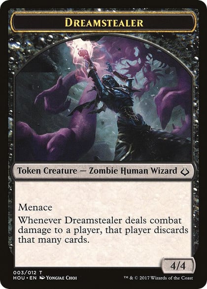 Dreamstealer // Warrior Double-Sided Token, Hour of Devastation 3 // 17