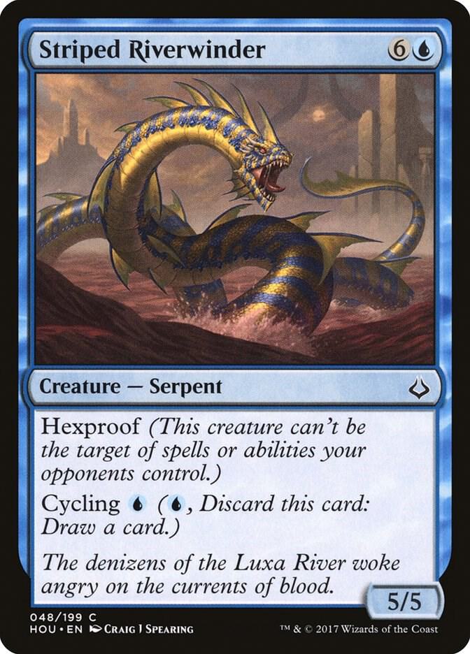 Striped Riverwinder, Hour of Devastation 48