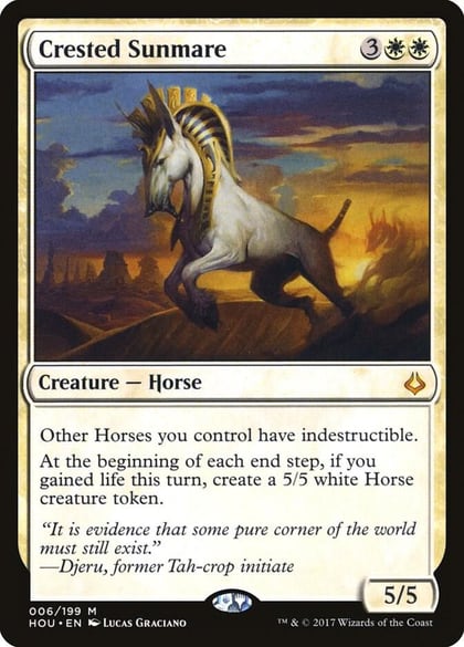 Crested Sunmare, Hour of Devastation 6