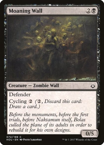 Moaning Wall, Hour of Devastation 72