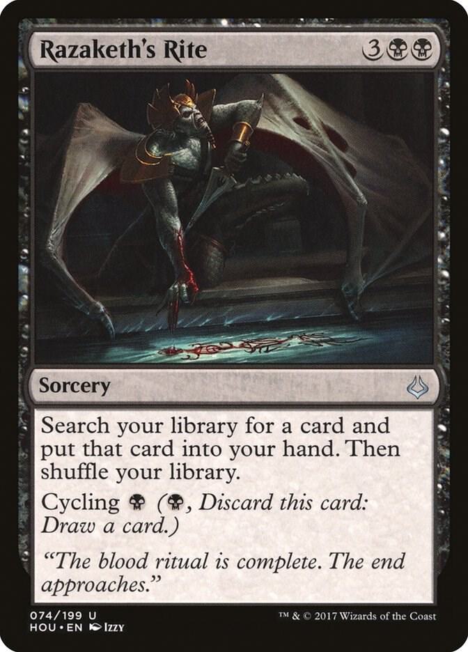 Razaketh's Rite, Hour of Devastation 74