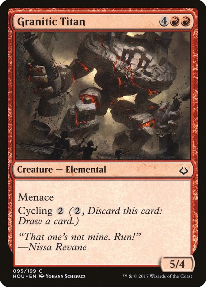 Granitic Titan, Hour of Devastation 95