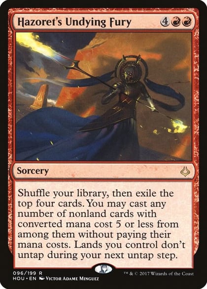 Hazoret's Undying Fury, Hour of Devastation 96