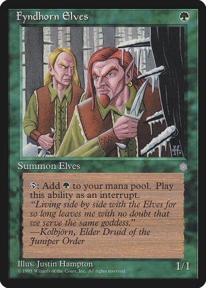 Fyndhorn Elves, Ice Age 132