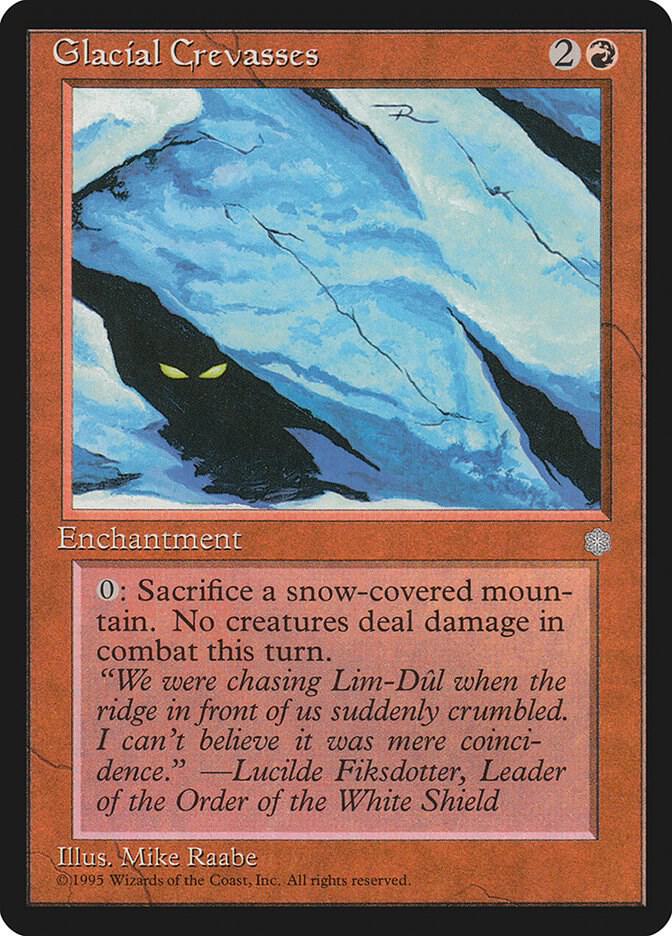 Glacial Crevasses, Ice Age 187