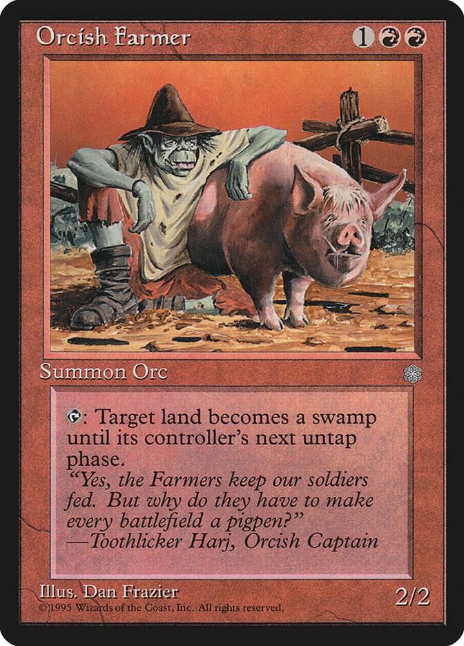 Orcish Farmer, Ice Age 207