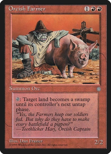 Orcish Farmer, Ice Age 207