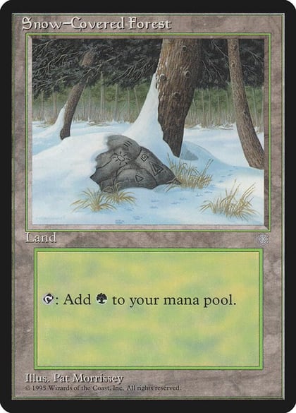 Snow-Covered Forest, Ice Age 347
