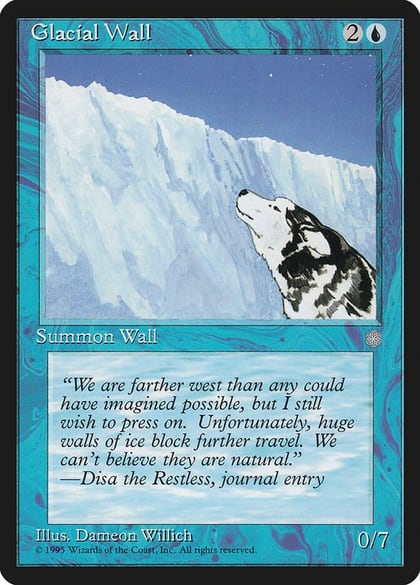 Glacial Wall, Ice Age 71