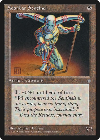 Adarkar Sentinel, Ice Age #4576