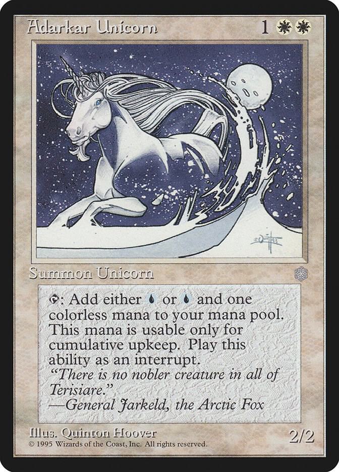 Adarkar Unicorn, Ice Age #4577