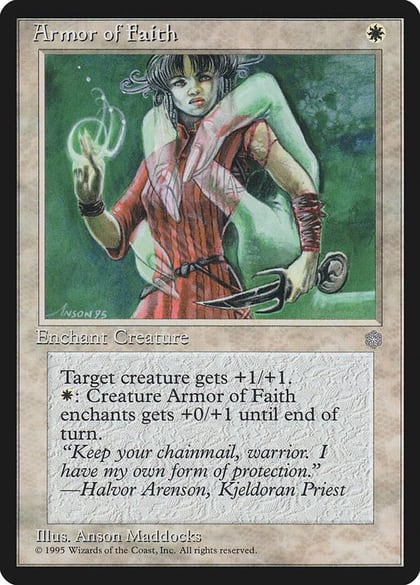 Armor of Faith, Ice Age #4589