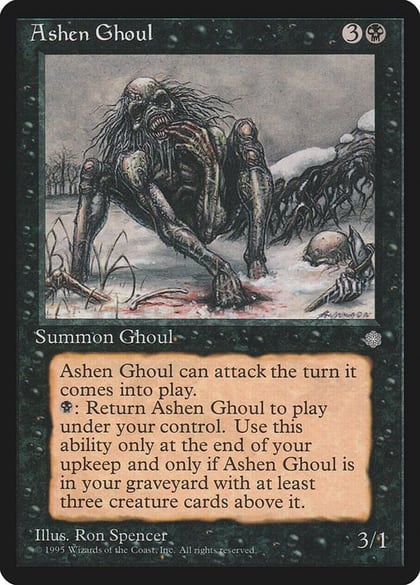 Ashen Ghoul, Ice Age #4591