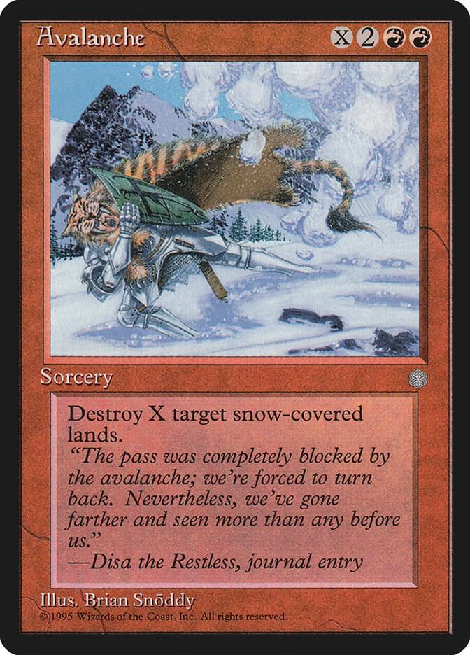 Avalanche, Ice Age #4593
