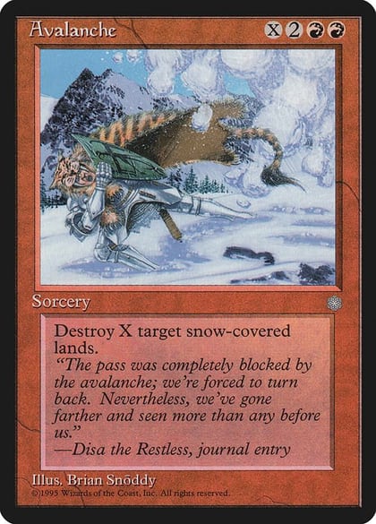 Avalanche, Ice Age #4593