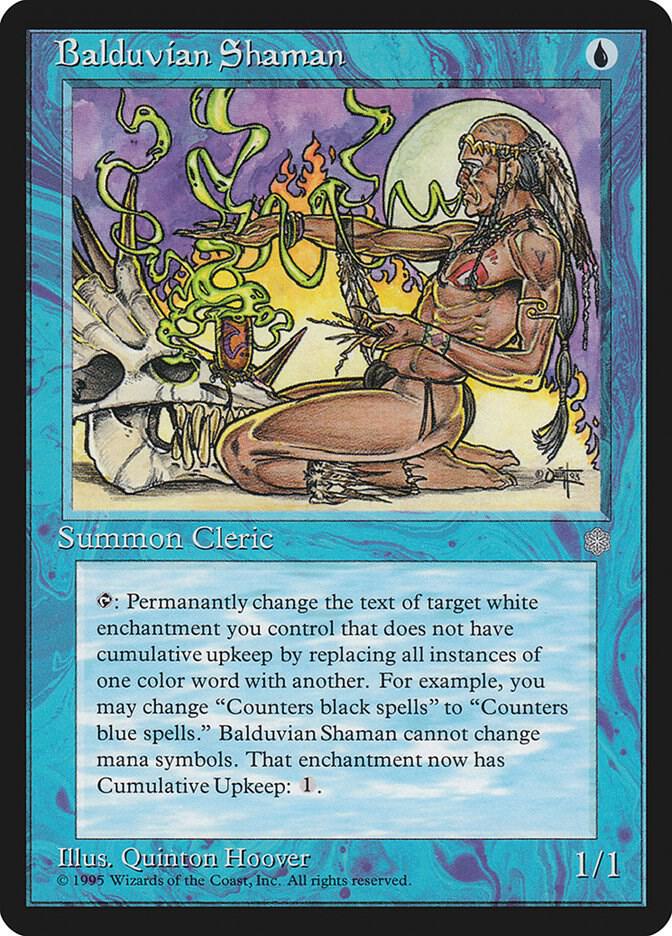 Balduvian Shaman, Ice Age #4598