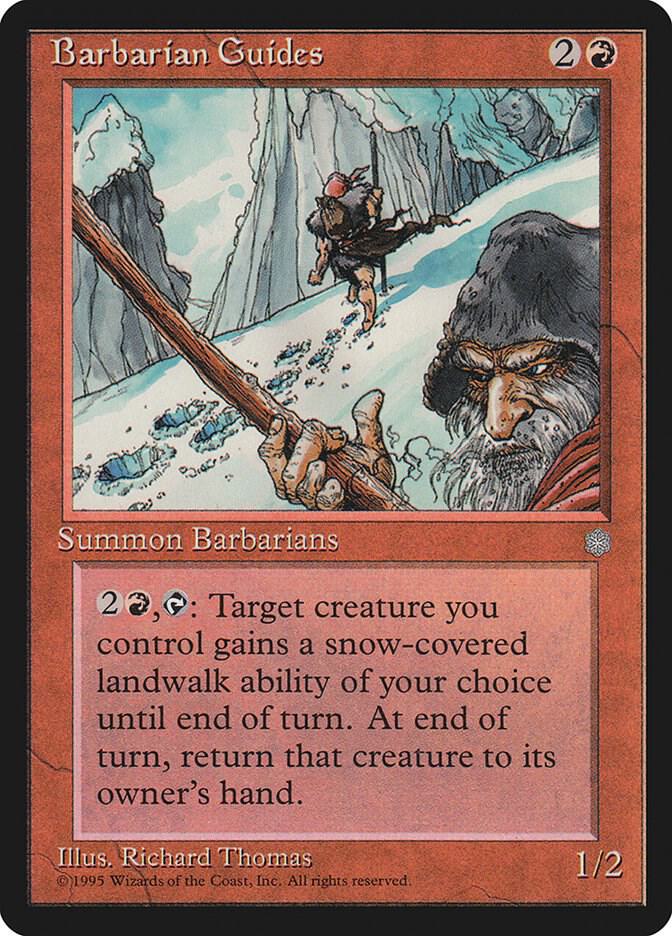 Barbarian Guides, Ice Age #4599