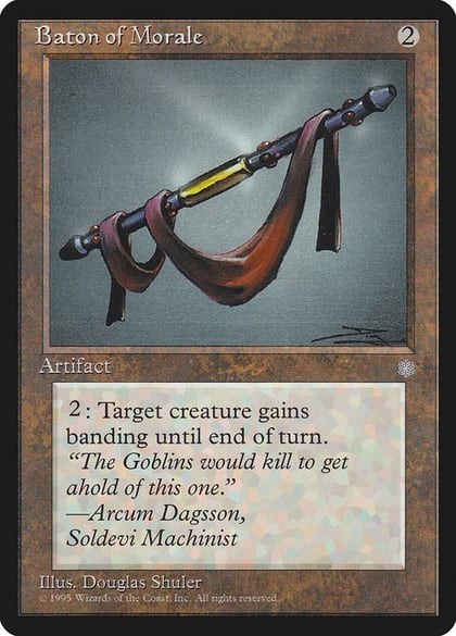 Baton of Morale, Ice Age #4601