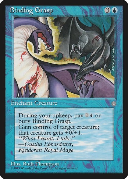 Binding Grasp, Ice Age #4604