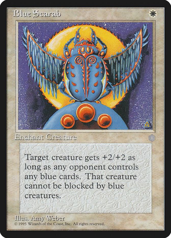 Blue Scarab, Ice Age #4609