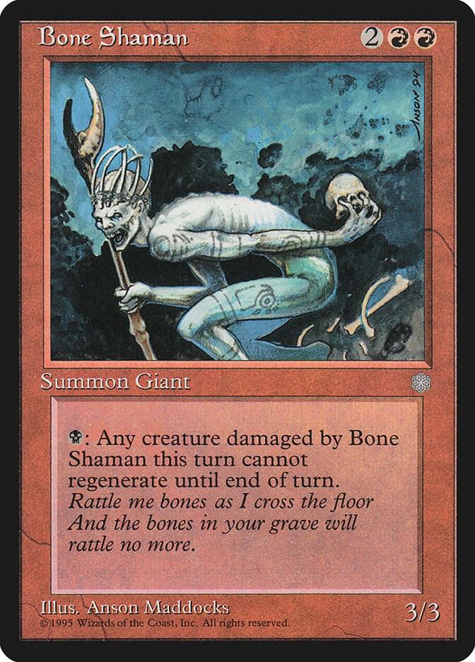 Bone Shaman, Ice Age #4610