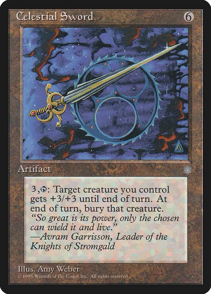 Celestial Sword, Ice Age #4620