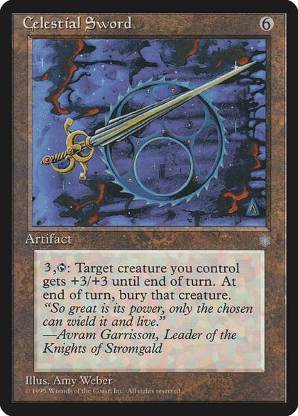 Celestial Sword, Ice Age #4620
